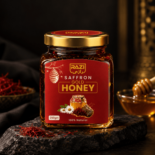 Gold Saffron Honey